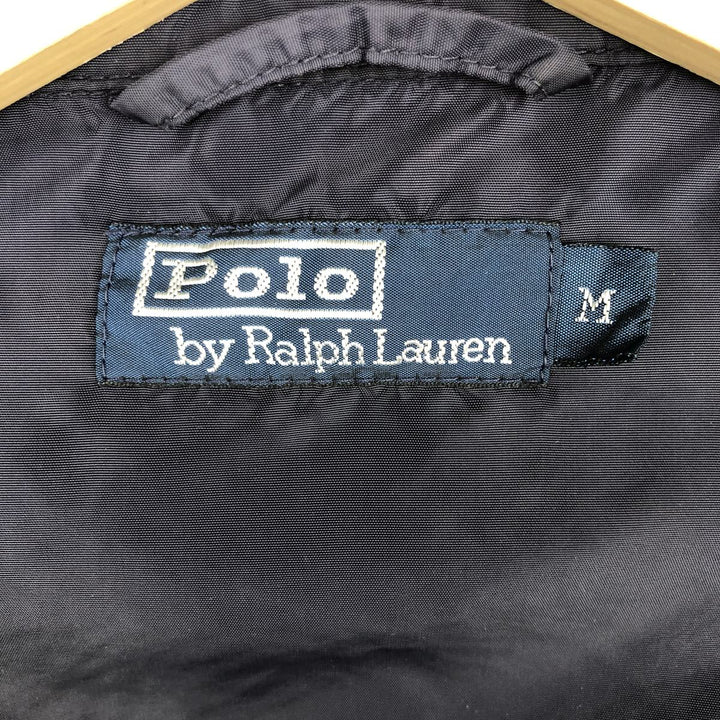 Ralph Lauren POLO by Ralph Lauren Swing Top Sports Jacket Men's M Nylon navy blue type Vintage Second Hand