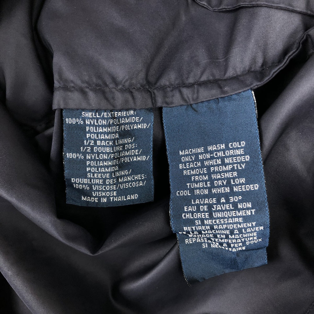 Ralph Lauren POLO by Ralph Lauren Swing Top Sports Jacket Men's M Nylon navy blue type Vintage Second Hand