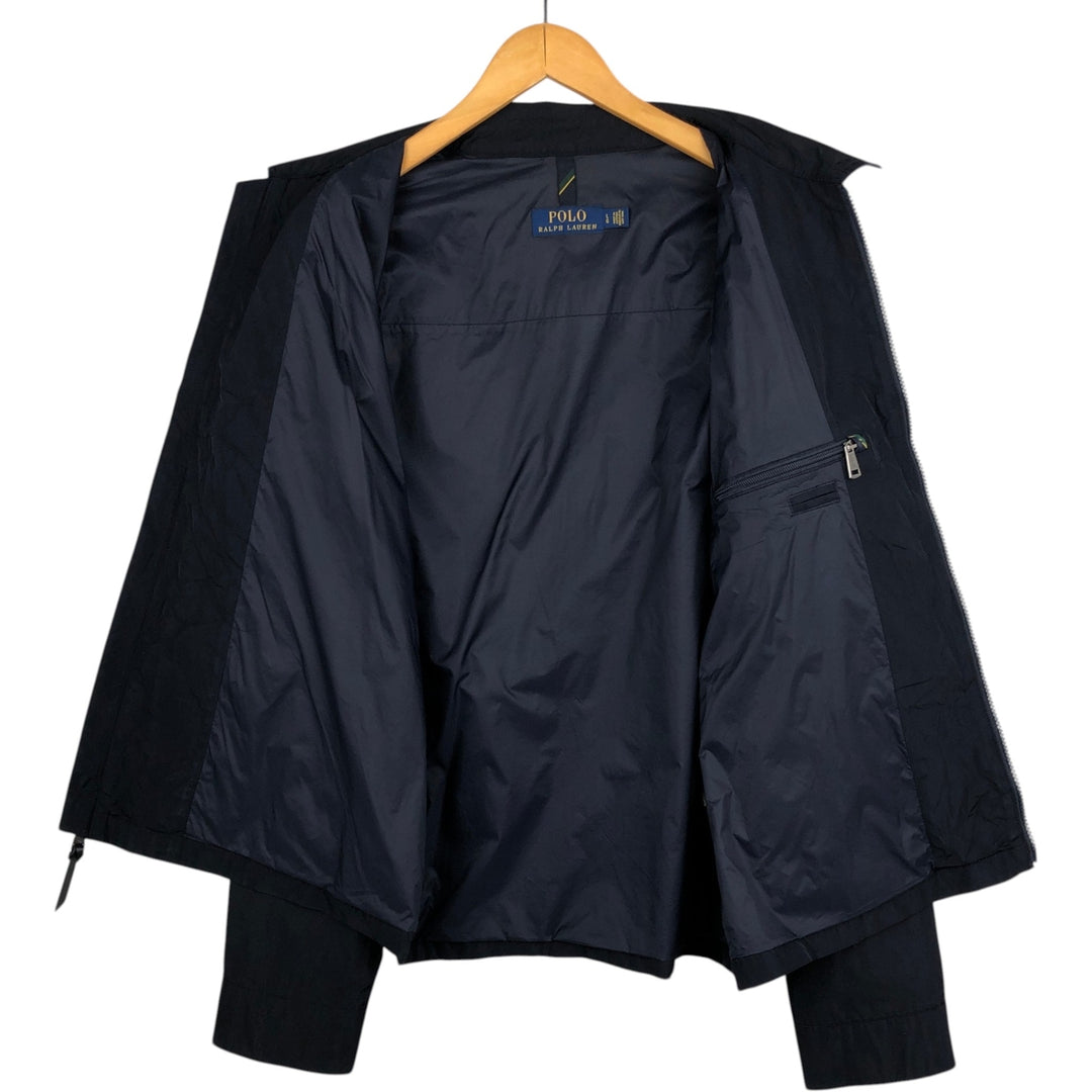 Ralph Lauren POLO RALPH LAUREN Swing Top Sports Jacket Men's L size recycled polyester navy blue type Vintage Second Hand