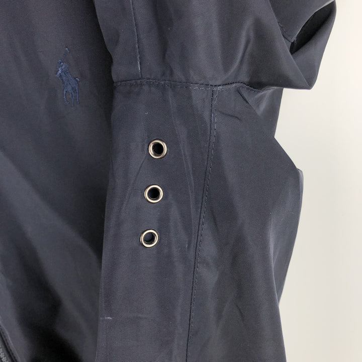 Ralph Lauren POLO RALPH LAUREN Swing Top Sports Jacket Men's L size recycled polyester navy blue type Vintage Second Hand