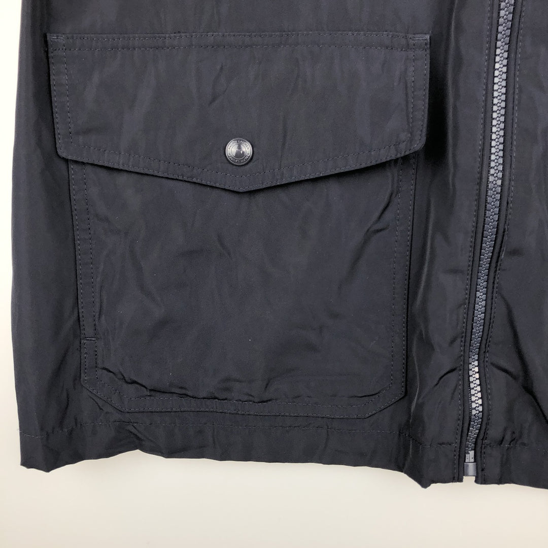 Ralph Lauren POLO RALPH LAUREN Swing Top Sports Jacket Men's L size recycled polyester navy blue type Vintage Second Hand