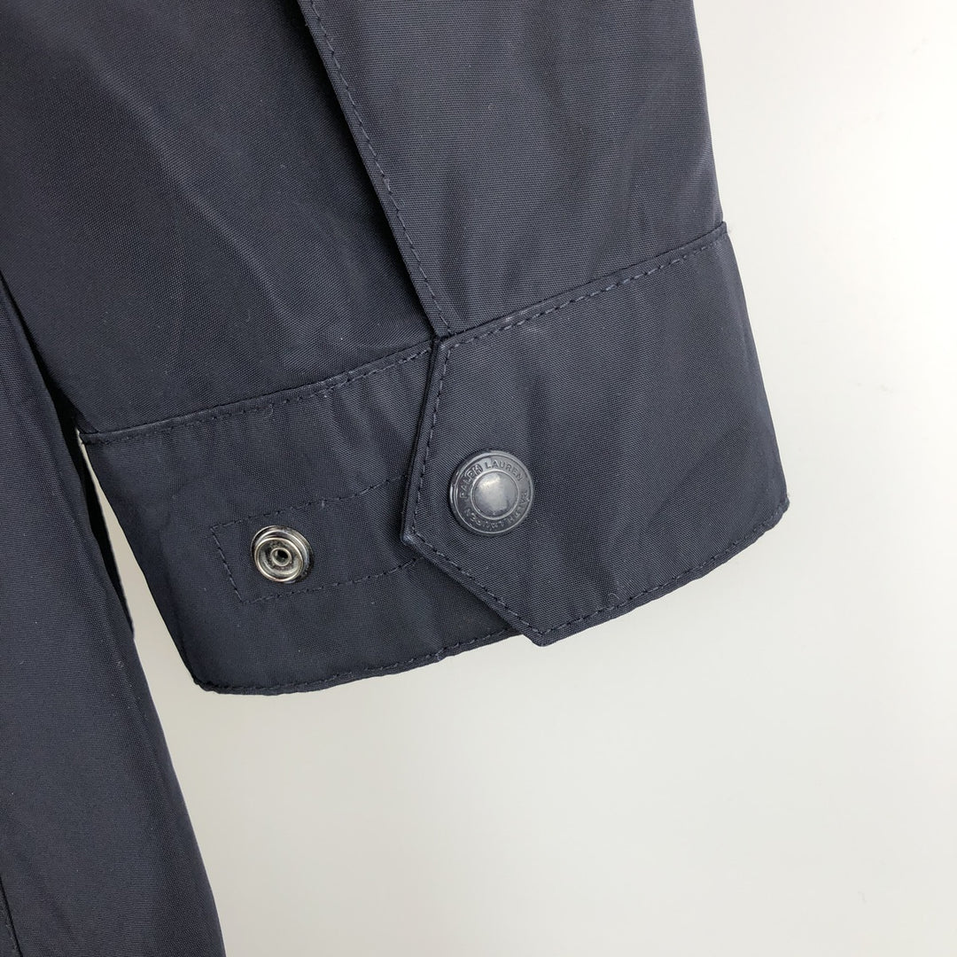 Ralph Lauren POLO RALPH LAUREN Swing Top Sports Jacket Men's L size recycled polyester navy blue type Vintage Second Hand
