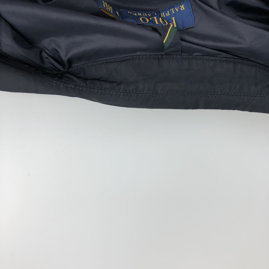 Ralph Lauren POLO RALPH LAUREN Swing Top Sports Jacket Men's L size recycled polyester navy blue type Vintage Second Hand