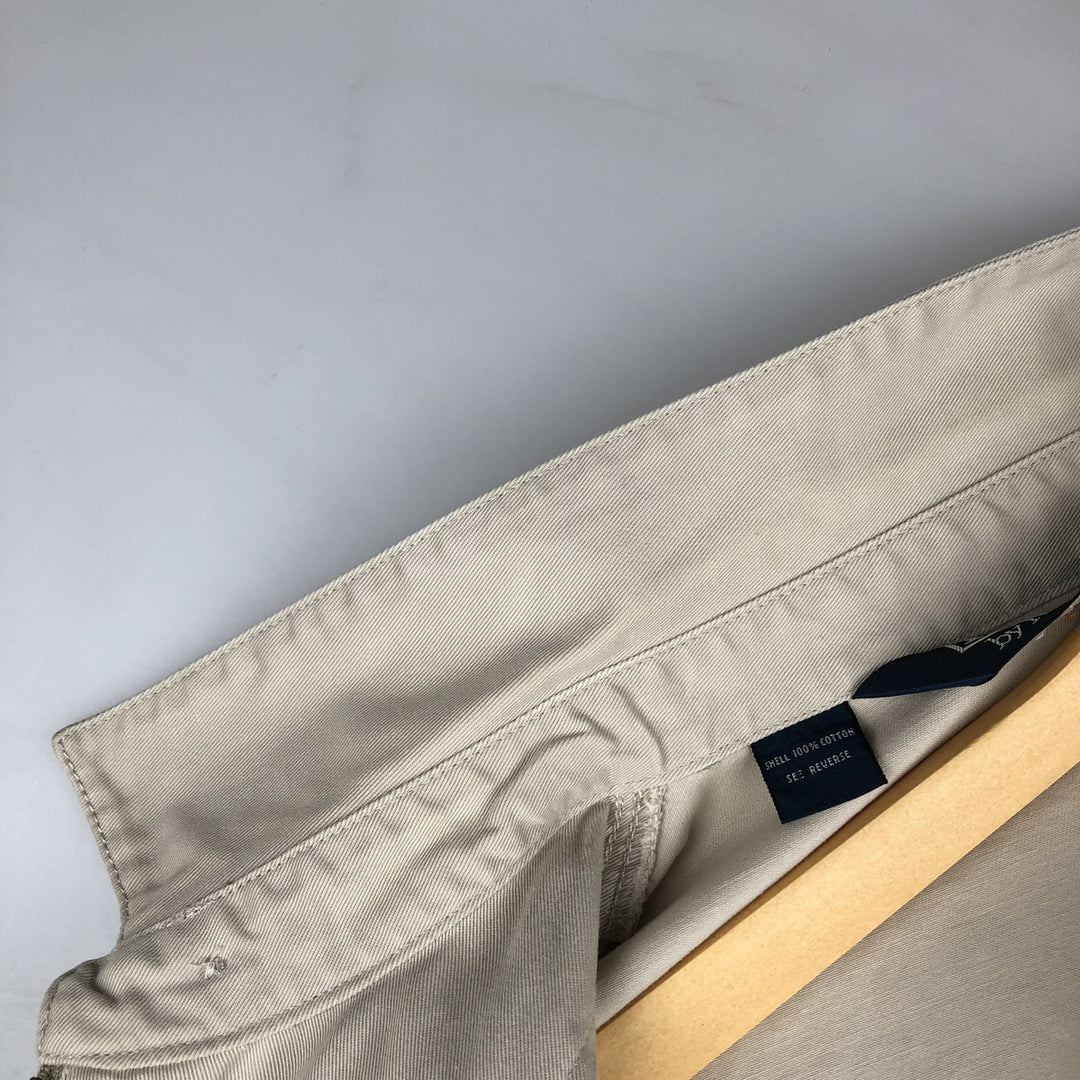 Ralph Lauren POLO by Ralph Lauren Swing Top Sports Jacket Men's L size cotton Beige type Vintage Second Hand