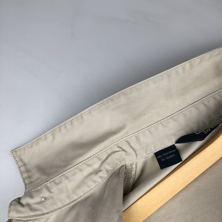 Ralph Lauren POLO by Ralph Lauren Swing Top Sports Jacket Men's L size cotton Beige type Vintage Second Hand