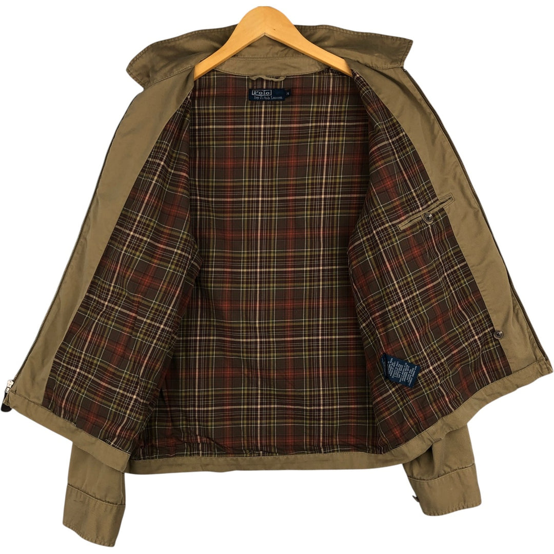 Ralph Lauren POLO by Ralph Lauren Swing Top Sports Jacket Men's M cotton Beige type Vintage Second Hand