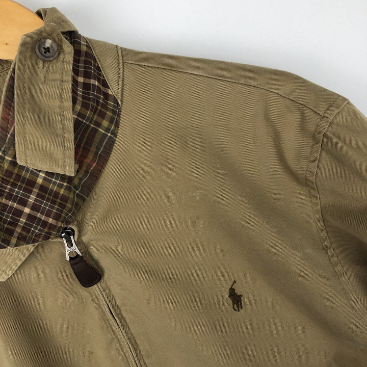 Ralph Lauren POLO by Ralph Lauren Swing Top Sports Jacket Men's M cotton Beige type Vintage Second Hand