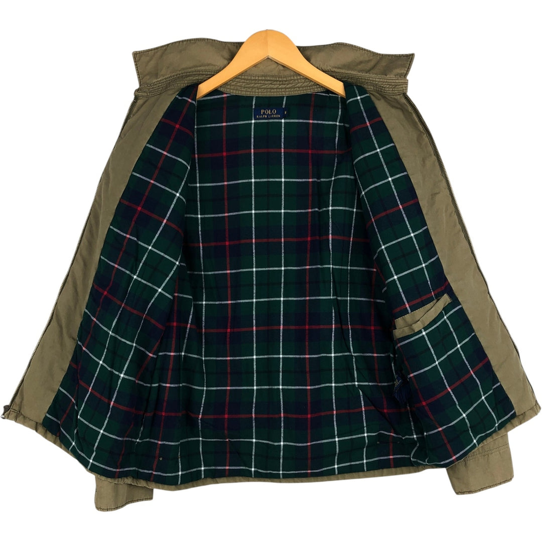 Ralph Lauren POLO RALPH LAUREN Swing Top Sports Jacket Men's M cotton Khaki type Vintage Second Hand