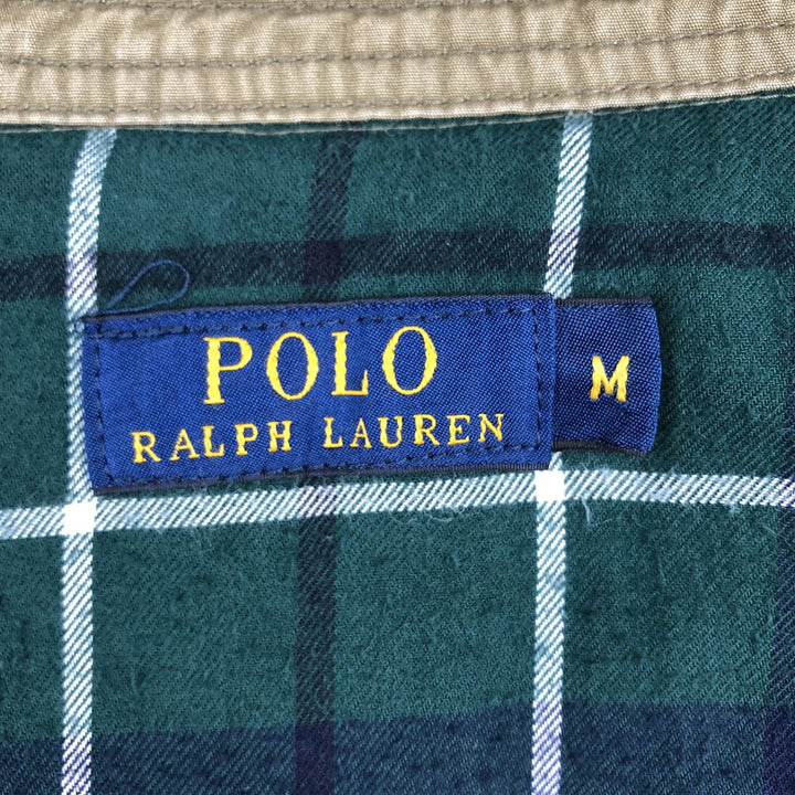 Ralph Lauren POLO RALPH LAUREN Swing Top Sports Jacket Men's M cotton Khaki type Vintage Second Hand