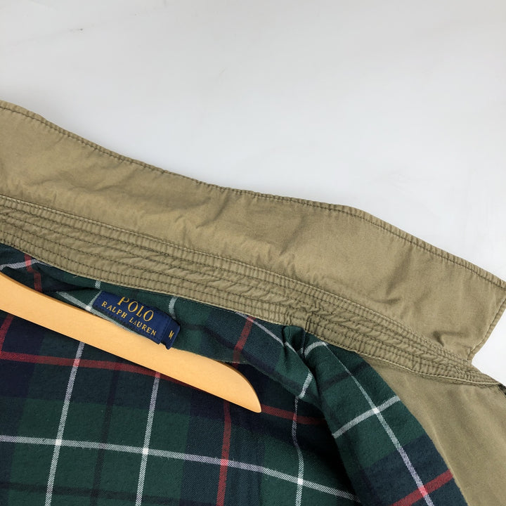 Ralph Lauren POLO RALPH LAUREN Swing Top Sports Jacket Men's M cotton Khaki type Vintage Second Hand