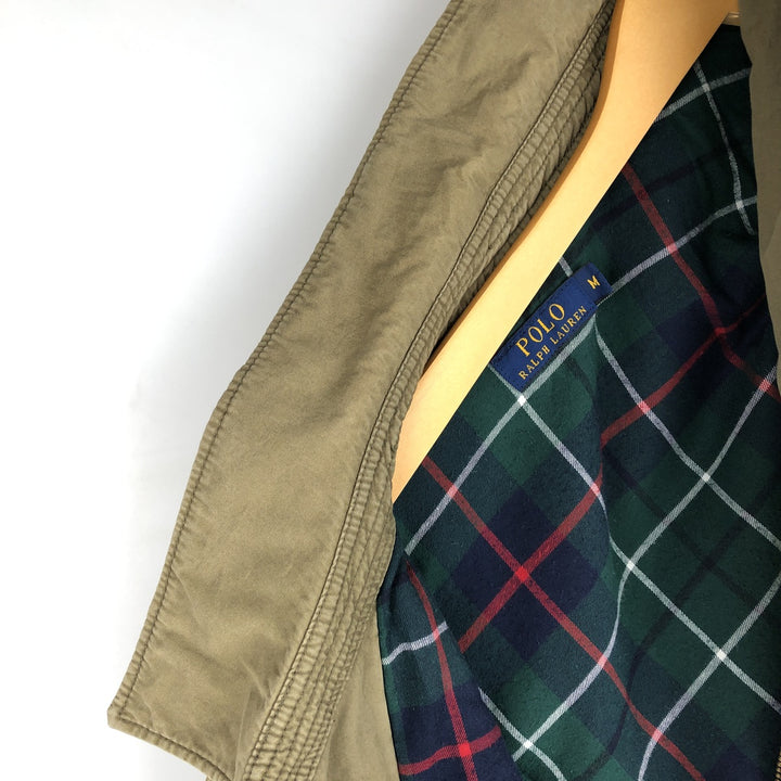 Ralph Lauren POLO RALPH LAUREN Swing Top Sports Jacket Men's M cotton Khaki type Vintage Second Hand