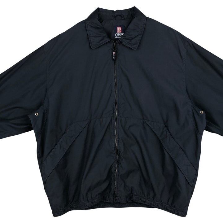 Ralph Lauren CHAPS Swing Top Sport Jacket, Made in Russia, Men's Size XL (approx.) polyester navy blue type Vintage Second Hand