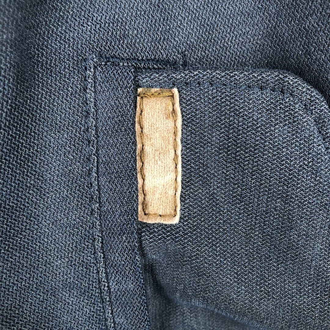 Ralph Lauren CHAPS Harrington Jacket Swing Top (Men's Size L) polyester navy blue type Vintage Second Hand