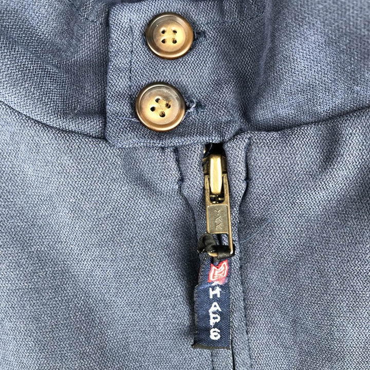 Ralph Lauren CHAPS Harrington Jacket Swing Top (Men's Size L) polyester navy blue type Vintage Second Hand