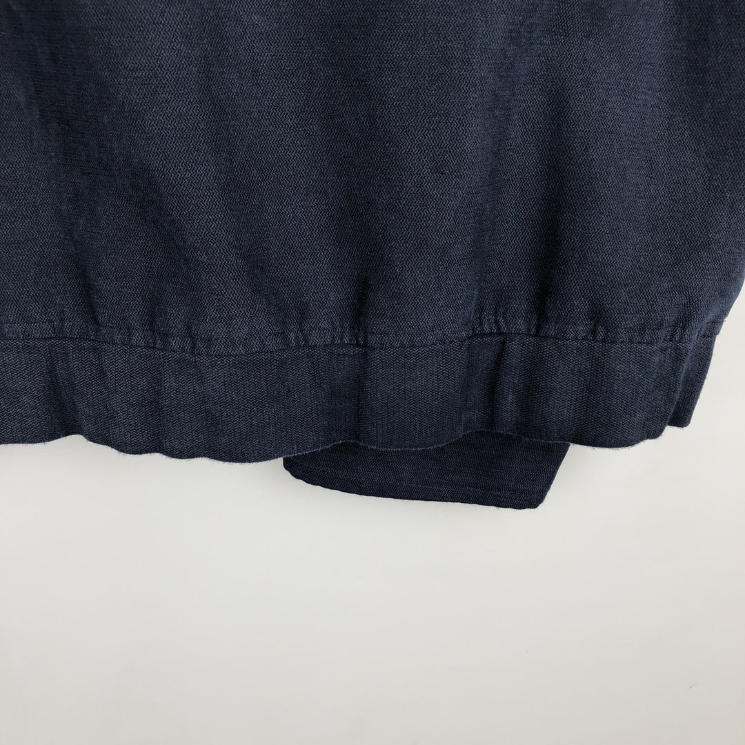 Ralph Lauren CHAPS Harrington Jacket Swing Top (Men's Size L) polyester navy blue type Vintage Second Hand