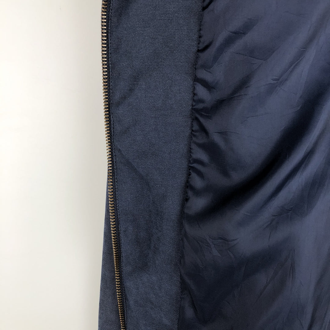 Ralph Lauren CHAPS Harrington Jacket Swing Top (Men's Size L) polyester navy blue type Vintage Second Hand