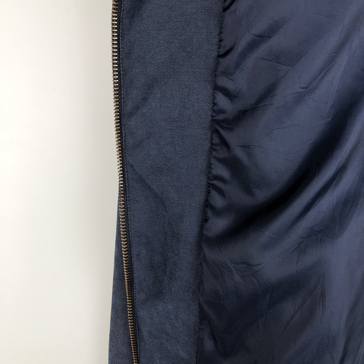 Ralph Lauren CHAPS Harrington Jacket Swing Top (Men's Size L) polyester navy blue type Vintage Second Hand