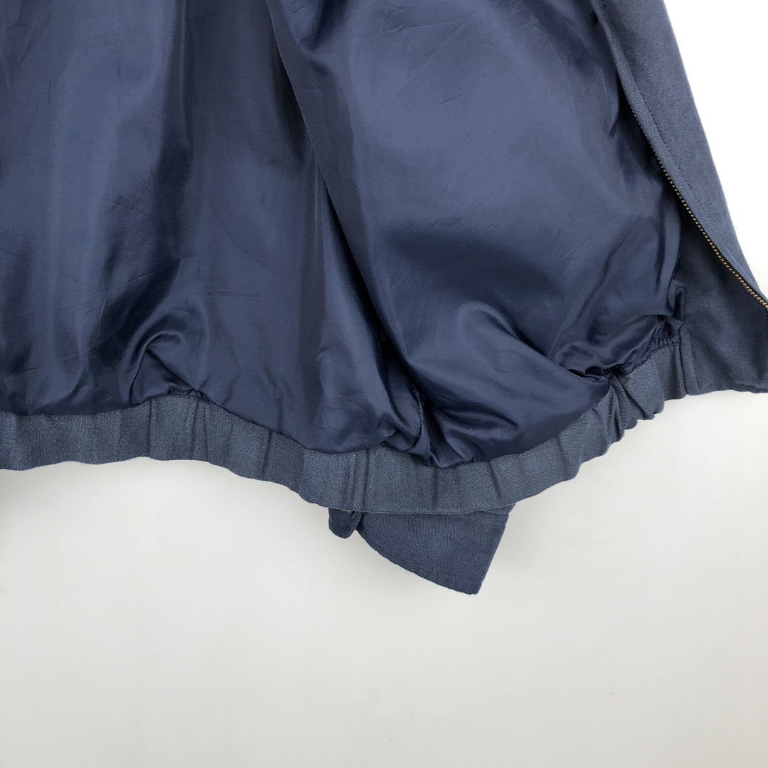 Ralph Lauren CHAPS Harrington Jacket Swing Top (Men's Size L) polyester navy blue type Vintage Second Hand