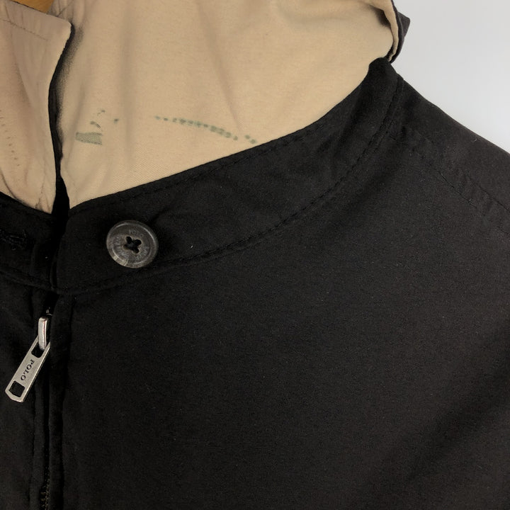 Ralph Lauren POLO by Ralph Lauren Swing Top Sports Jacket Men's L size polyester black type Vintage Second Hand
