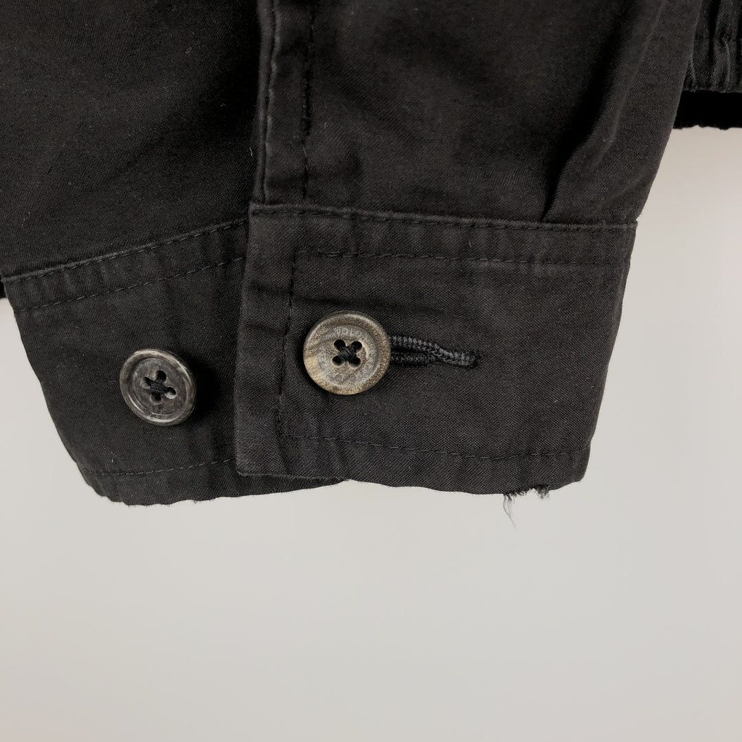 Ralph Lauren POLO by Ralph Lauren Swing Top Sports Jacket Men's L size polyester black type Vintage Second Hand