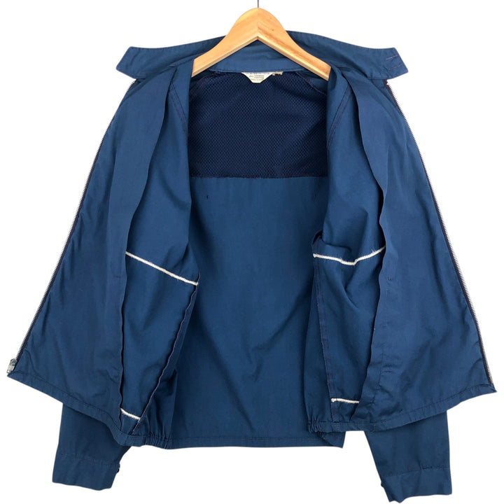 Harrington Jacket Swing Top Men's XL (approx.) Vintage Dacron Polyester navy blue type Vintage Second Hand
