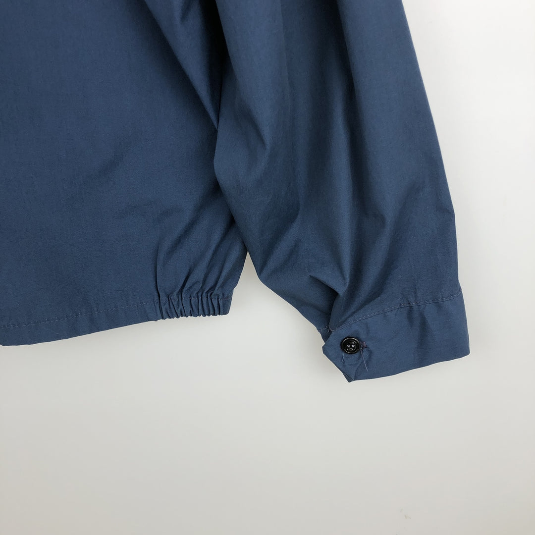 Harrington Jacket Swing Top Men's XL (approx.) Vintage Dacron Polyester navy blue type Vintage Second Hand