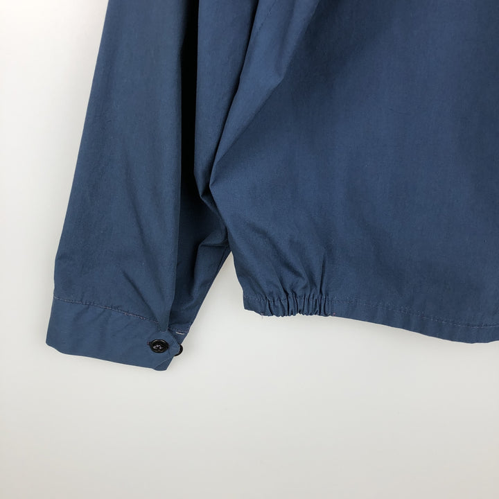Harrington Jacket Swing Top Men's XL (approx.) Vintage Dacron Polyester navy blue type Vintage Second Hand