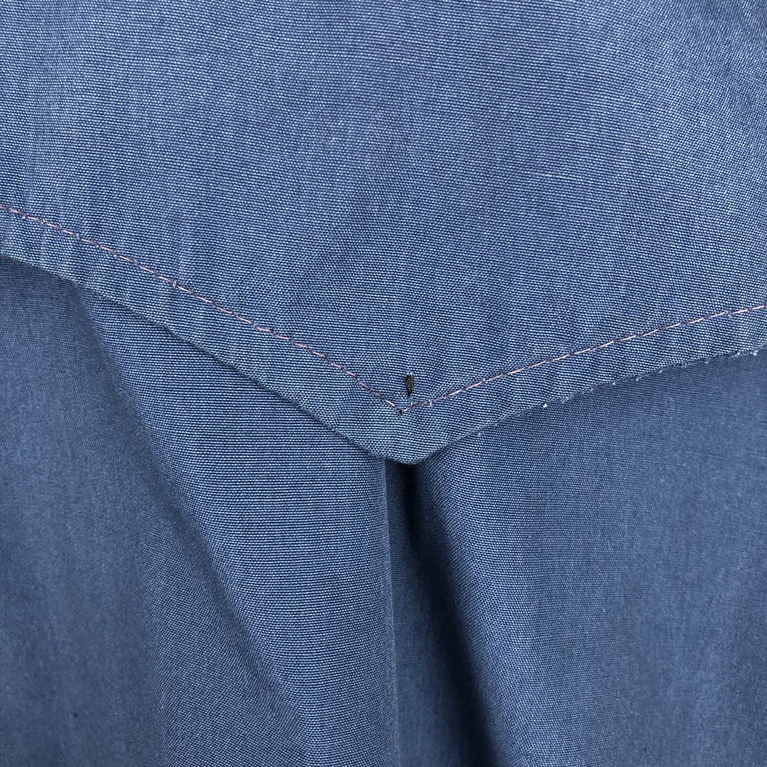 Harrington Jacket Swing Top Men's XL (approx.) Vintage Dacron Polyester navy blue type Vintage Second Hand