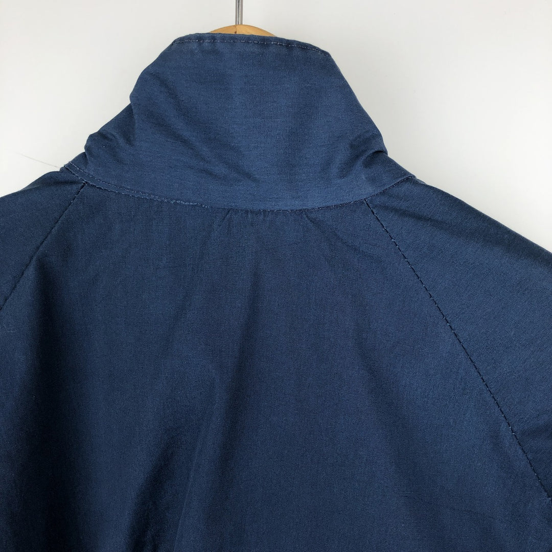 Harrington Jacket Swing Top Men's XL (approx.) Vintage Dacron Polyester navy blue type Vintage Second Hand