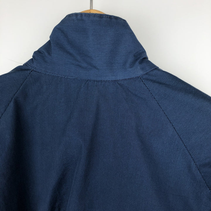 Harrington Jacket Swing Top Men's XL (approx.) Vintage Dacron Polyester navy blue type Vintage Second Hand