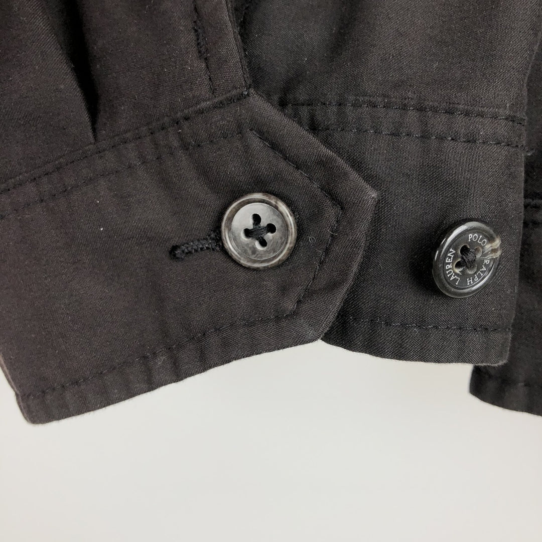 Ralph Lauren POLO by Ralph Lauren Swing Top Sports Jacket Men's L size polyester black type Vintage Second Hand