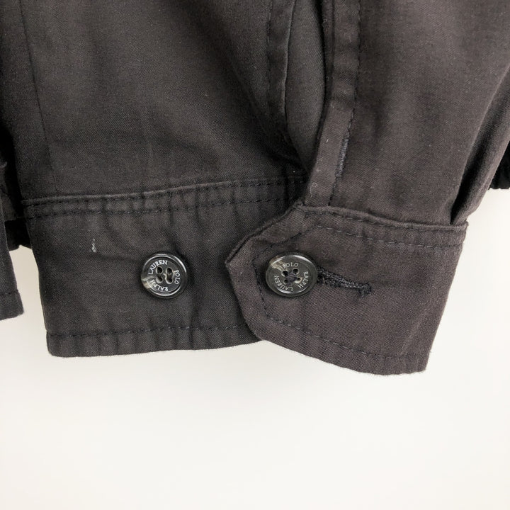 Ralph Lauren POLO by Ralph Lauren Swing Top Sports Jacket Men's L size polyester black type Vintage Second Hand