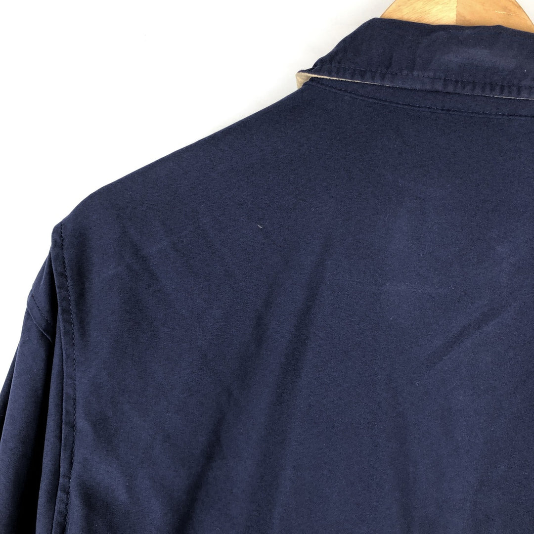 Ralph Lauren POLO by Ralph Lauren Swing Top Sports Jacket Men's L size polyester navy blue type Vintage Second Hand