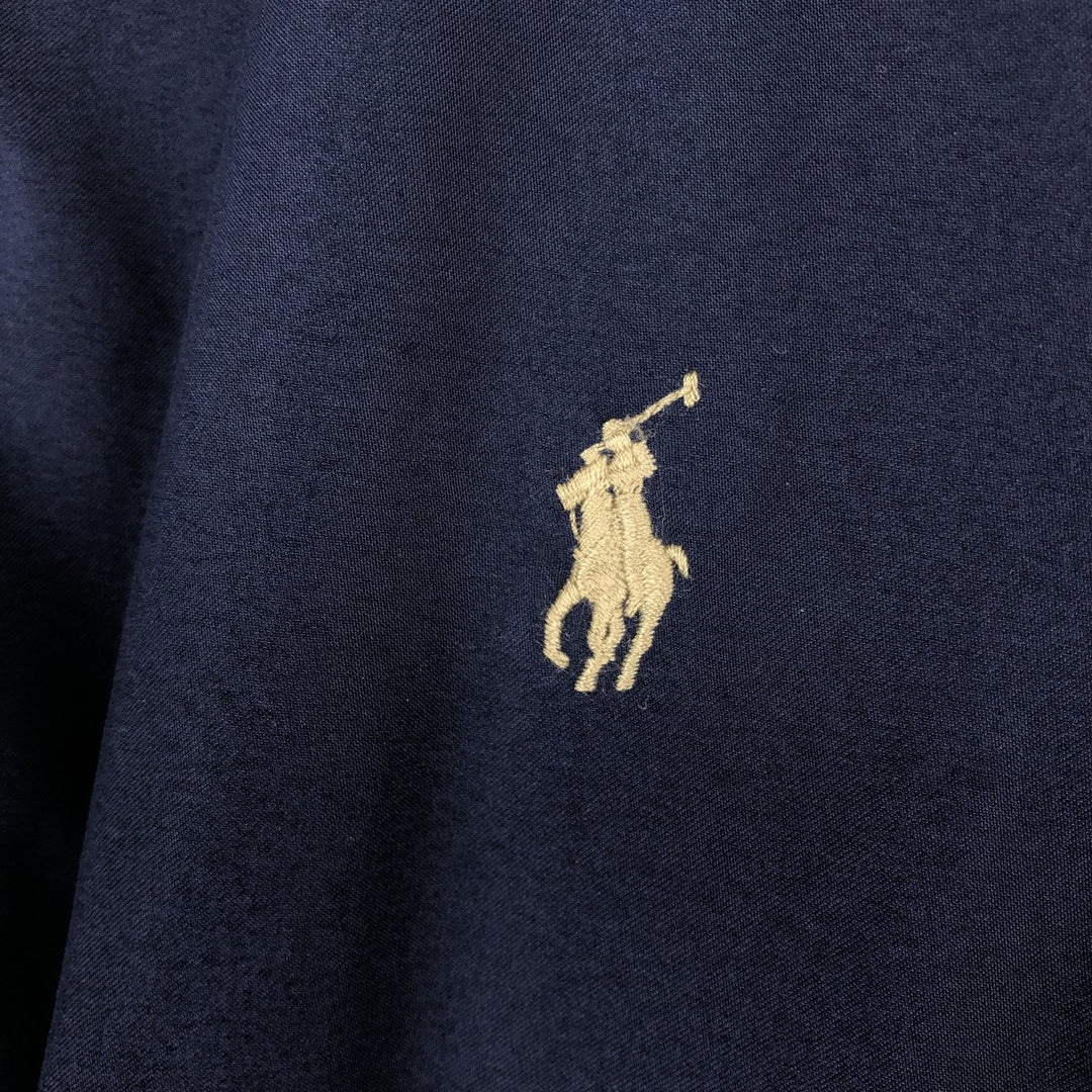 Ralph Lauren POLO by Ralph Lauren Swing Top Sports Jacket Men's XXL polyester navy blue type Vintage Second Hand