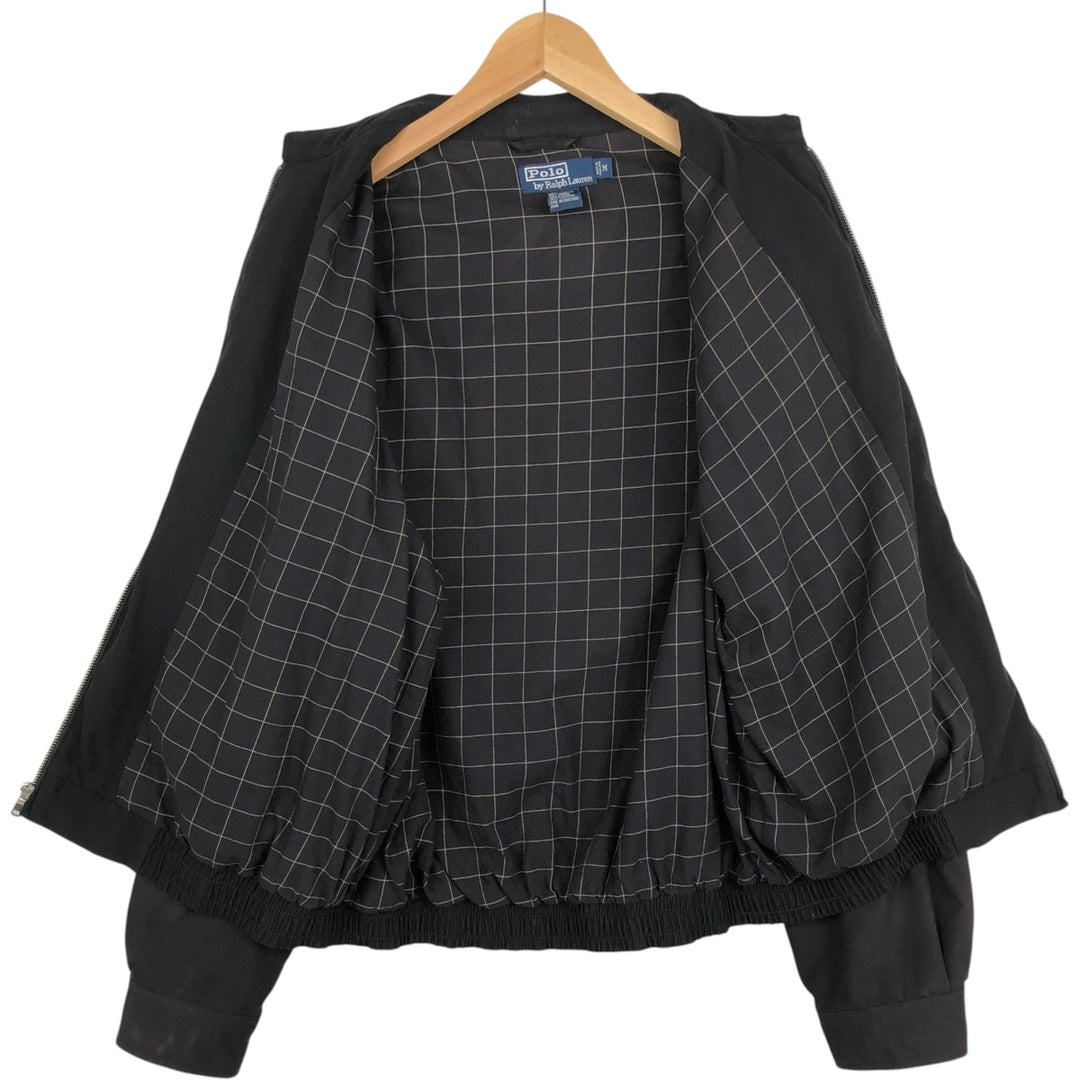Ralph Lauren POLO by Ralph Lauren Swing Top Sports Jacket Men's M polyester black type Vintage Second Hand