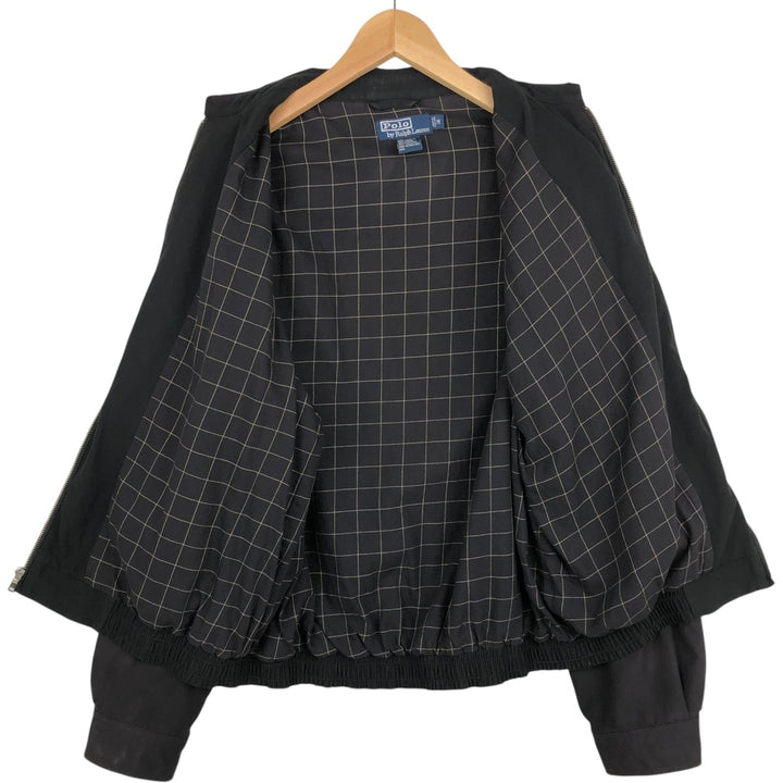 Ralph Lauren POLO by Ralph Lauren Swing Top Sports Jacket Men's M polyester black type Vintage Second Hand