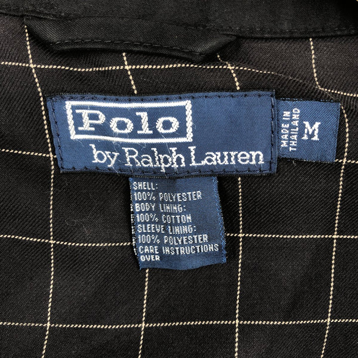 Ralph Lauren POLO by Ralph Lauren Swing Top Sports Jacket Men's M polyester black type Vintage Second Hand