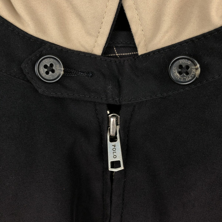 Ralph Lauren POLO by Ralph Lauren Swing Top Sports Jacket Men's M polyester black type Vintage Second Hand