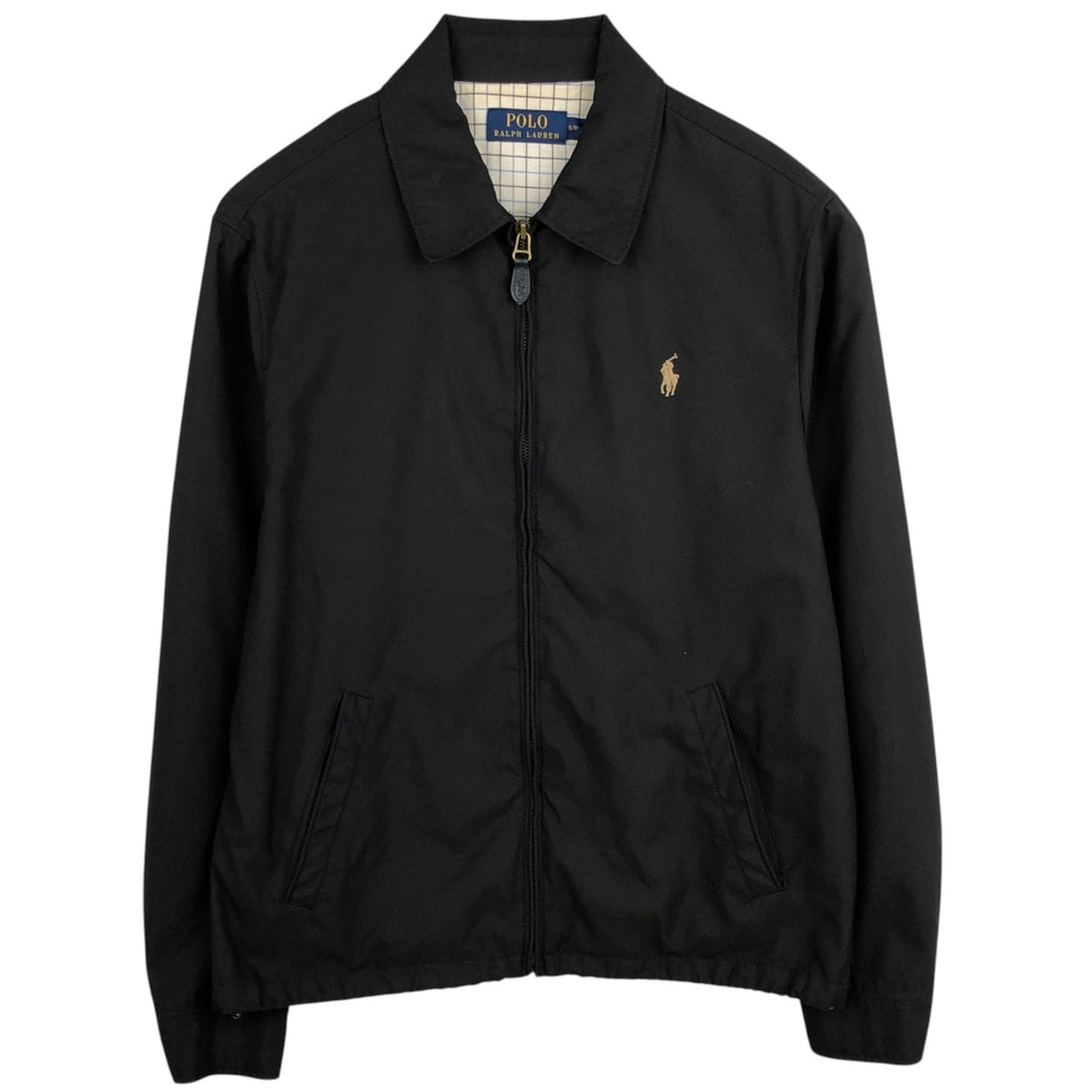 Ralph Lauren POLO RALPH LAUREN Swing Top Sports Jacket Men's S polyester black type Vintage Second Hand