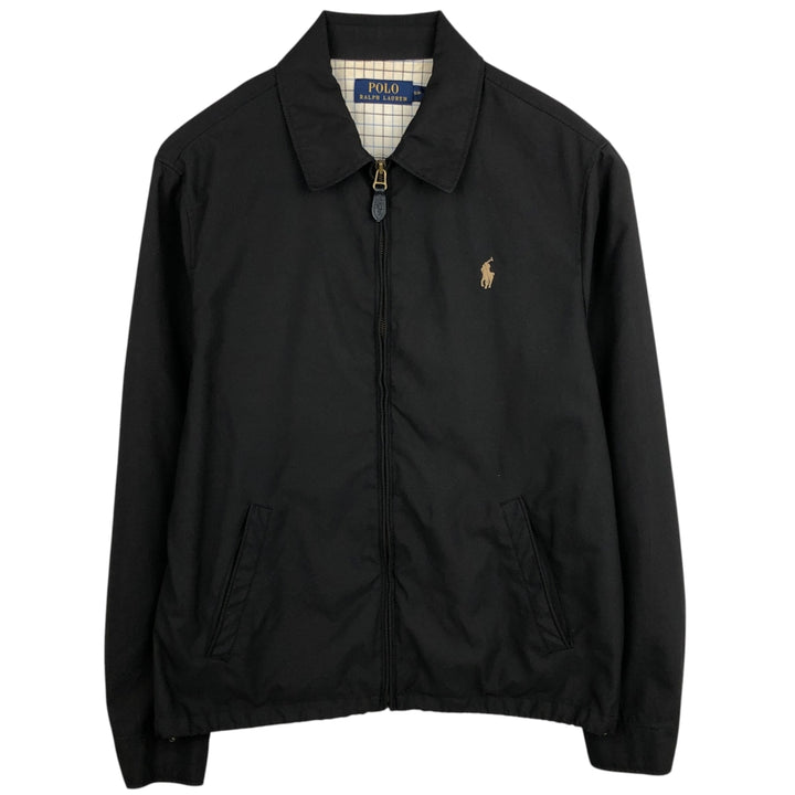 Ralph Lauren POLO RALPH LAUREN Swing Top Sports Jacket Men's S polyester black type Vintage Second Hand