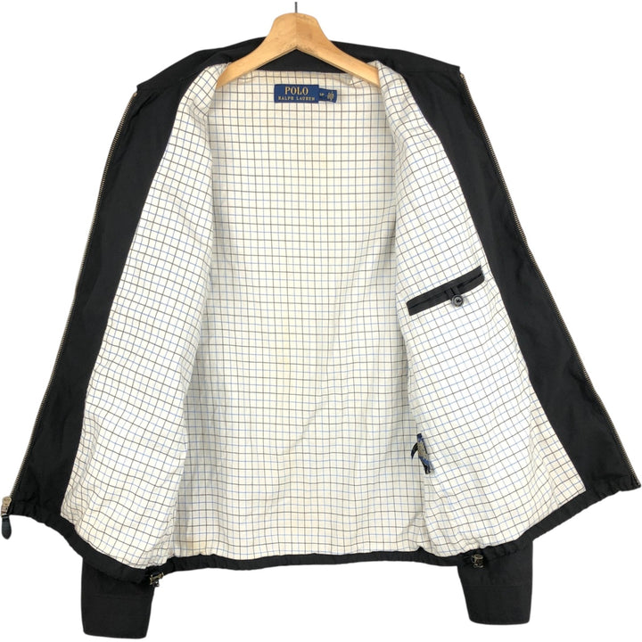 Ralph Lauren POLO RALPH LAUREN Swing Top Sports Jacket Men's S polyester black type Vintage Second Hand