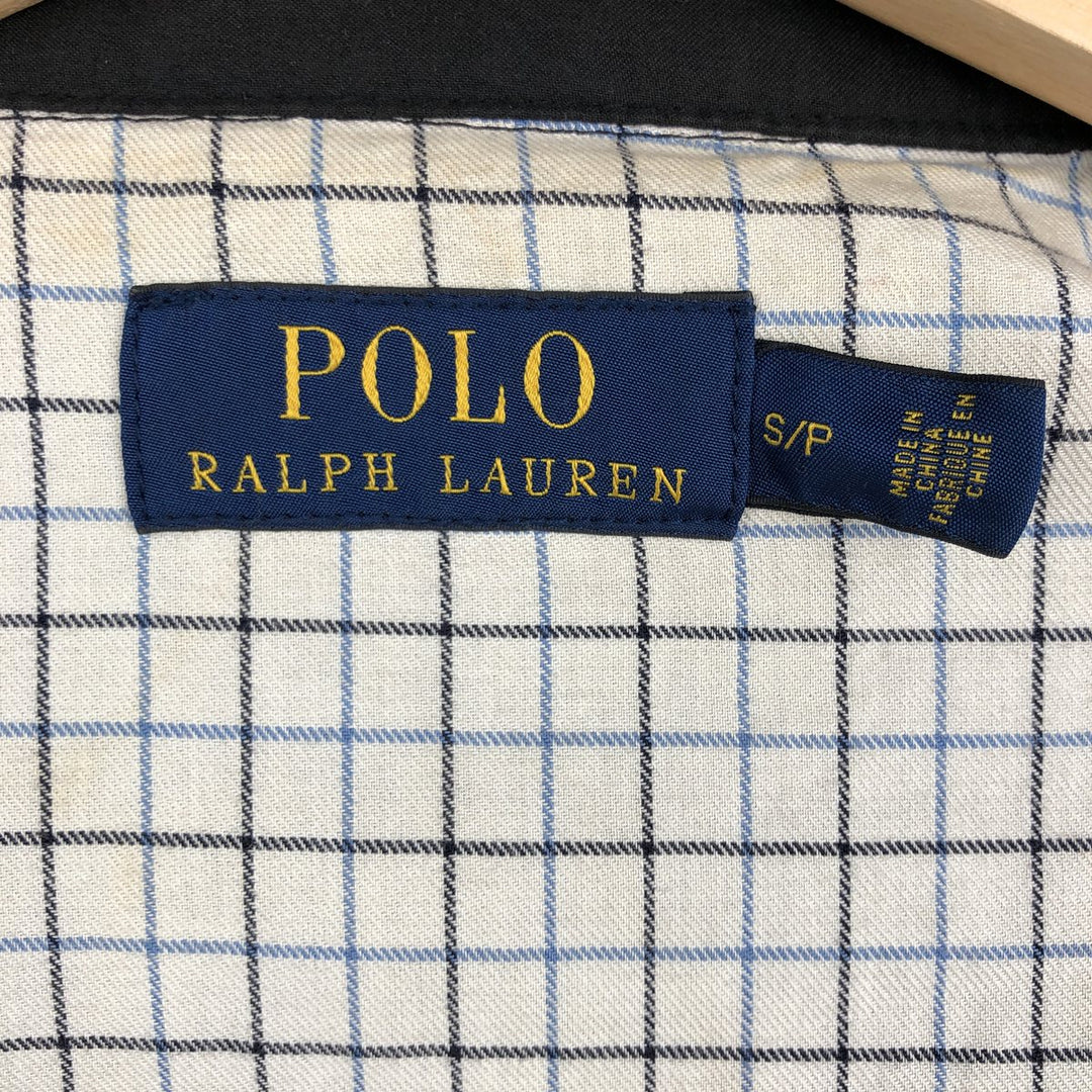 Ralph Lauren POLO RALPH LAUREN Swing Top Sports Jacket Men's S polyester black type Vintage Second Hand