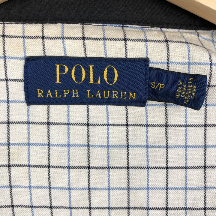Ralph Lauren POLO RALPH LAUREN Swing Top Sports Jacket Men's S polyester black type Vintage Second Hand