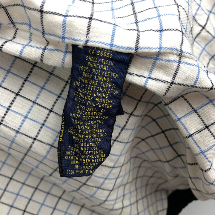Ralph Lauren POLO RALPH LAUREN Swing Top Sports Jacket Men's S polyester black type Vintage Second Hand