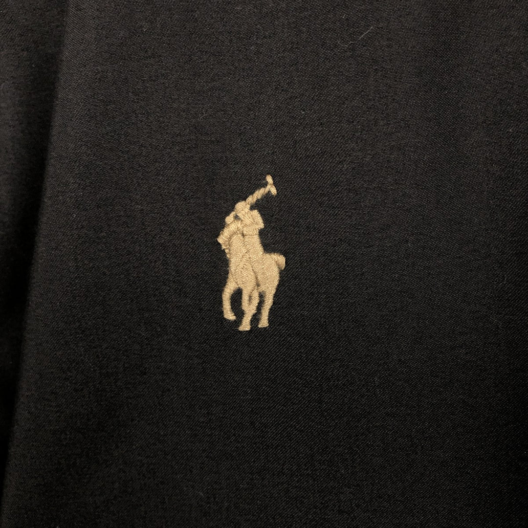 Ralph Lauren POLO RALPH LAUREN Swing Top Sports Jacket Men's S polyester black type Vintage Second Hand