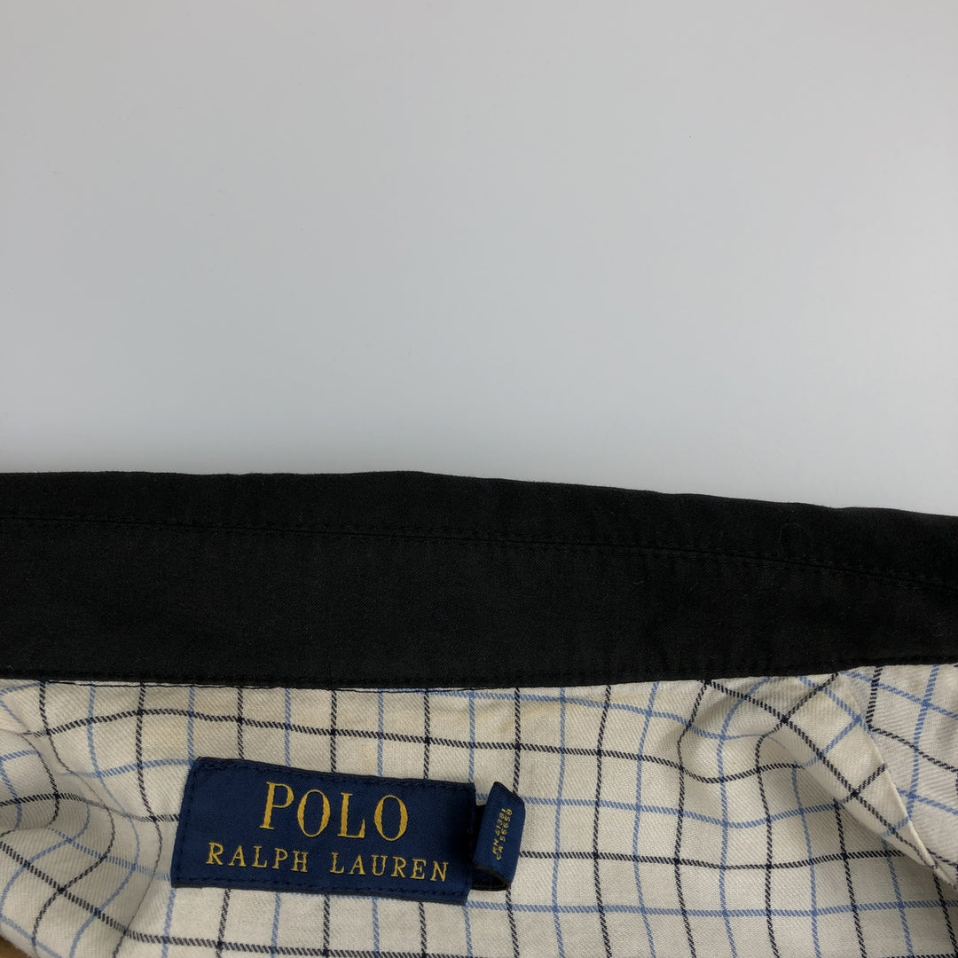 Ralph Lauren POLO RALPH LAUREN Swing Top Sports Jacket Men's S polyester black type Vintage Second Hand