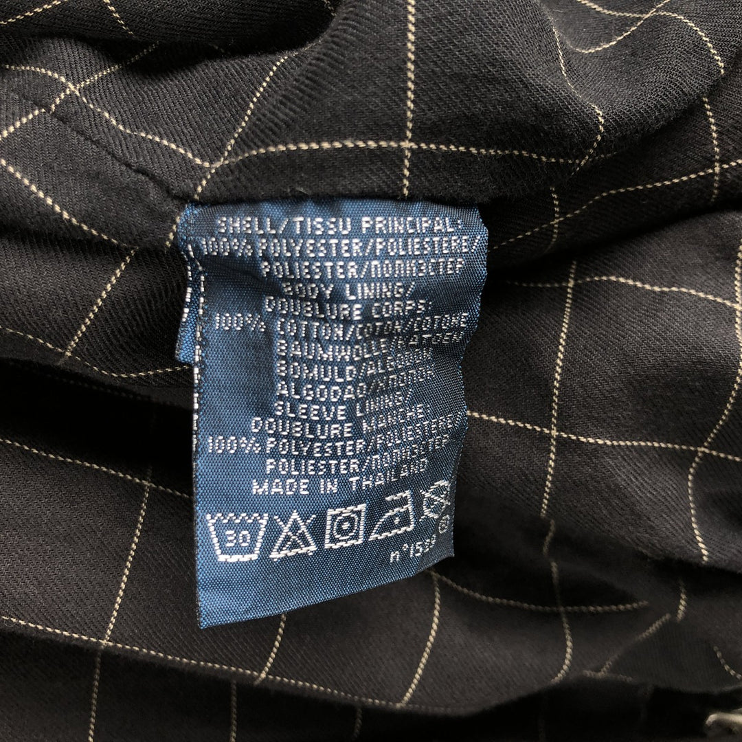 Ralph Lauren POLO by Ralph Lauren Swing Top Sports Jacket Men's XL polyester black type Vintage Second Hand