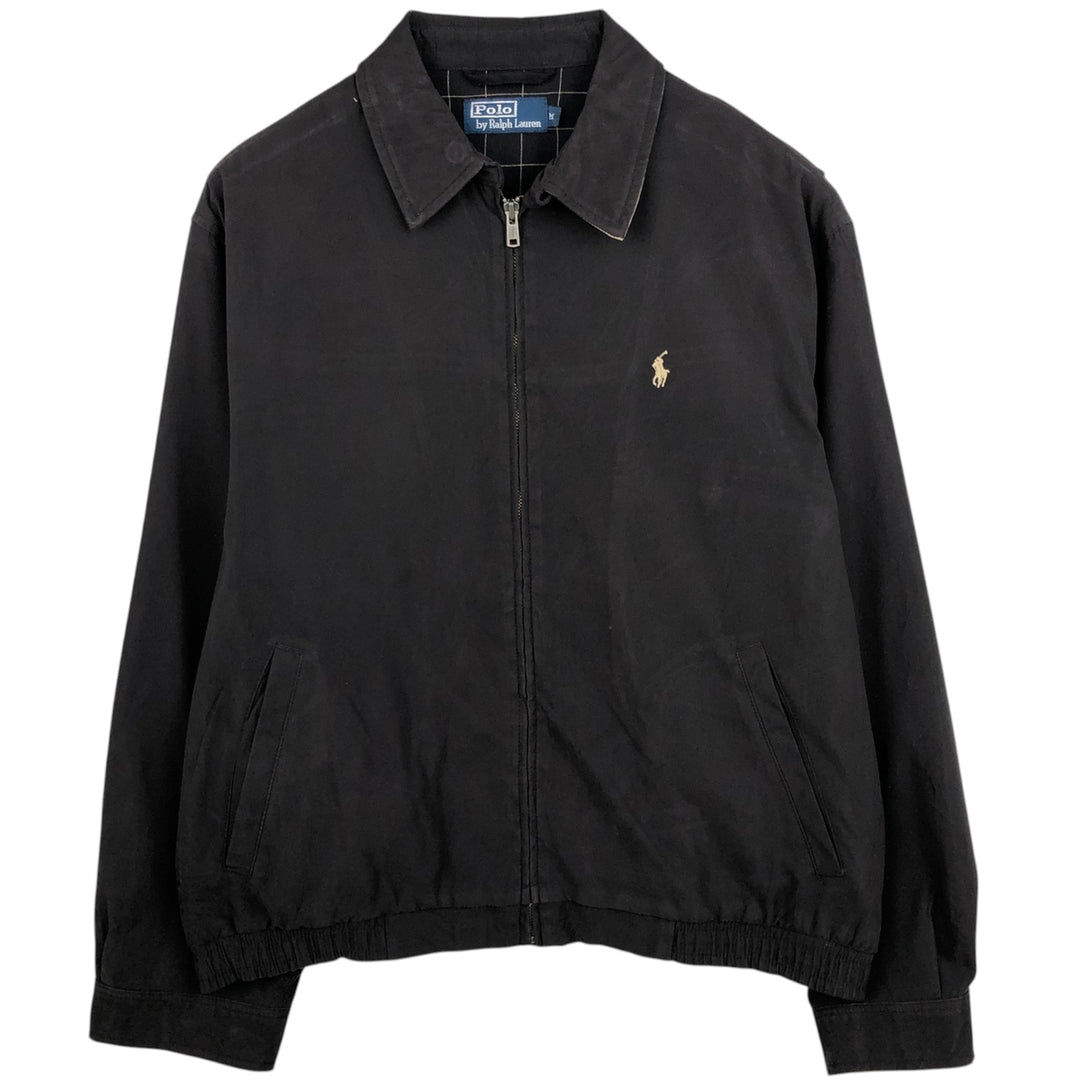 Ralph Lauren POLO by Ralph Lauren Swing Top Sports Jacket Men's M polyester black type Vintage Second Hand