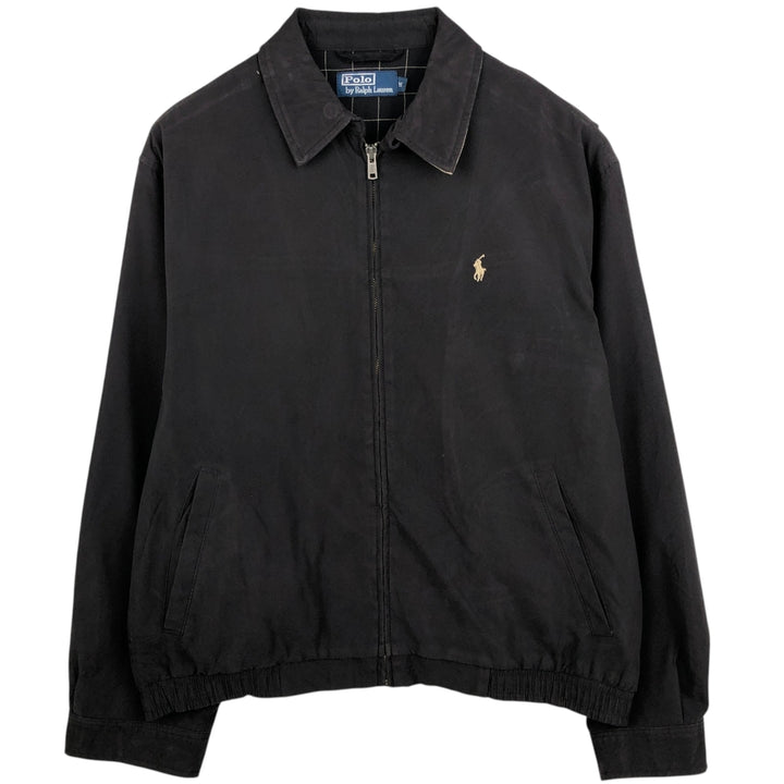 Ralph Lauren POLO by Ralph Lauren Swing Top Sports Jacket Men's M polyester black type Vintage Second Hand