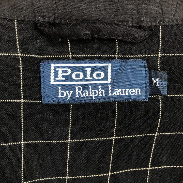 Ralph Lauren POLO by Ralph Lauren Swing Top Sports Jacket Men's M polyester black type Vintage Second Hand